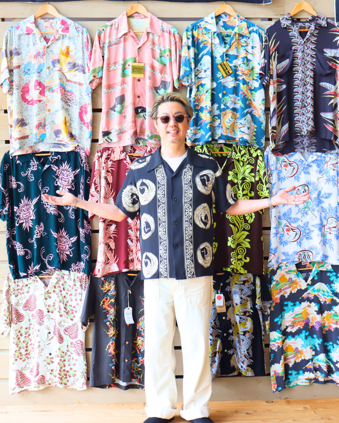 Why not enjoy an aloha shirt this summer? A full lineup of aloha