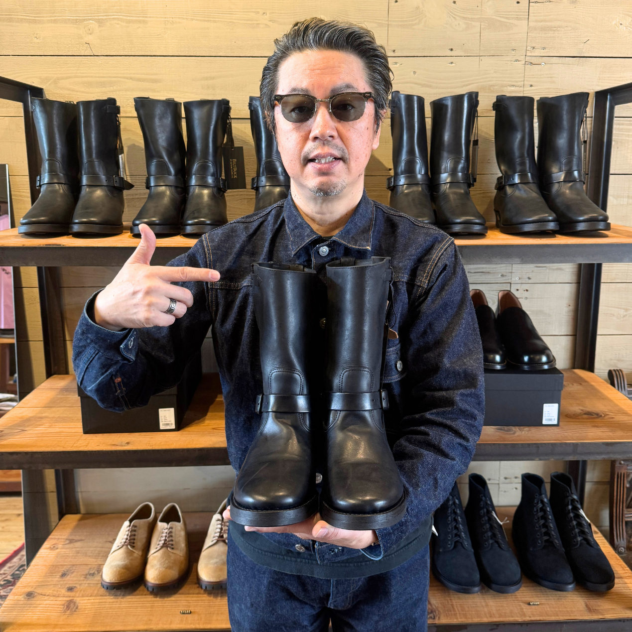 メンズ ビルトバック Bilt Buck 馬革 M レザー キャップ アトラクションズ