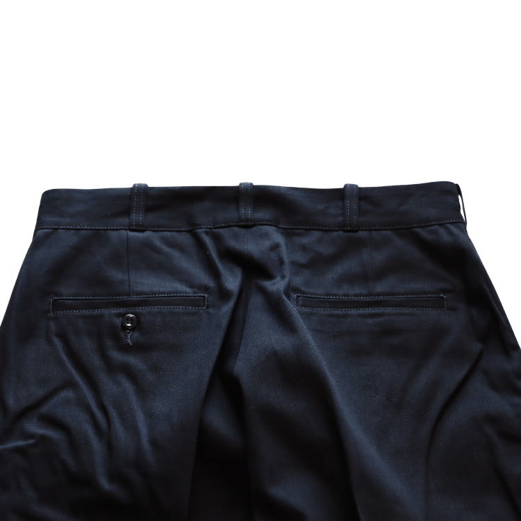 Wearmasters Lot.344 Heritage Denim Trousers Black Work Pants Slacks Black Denim