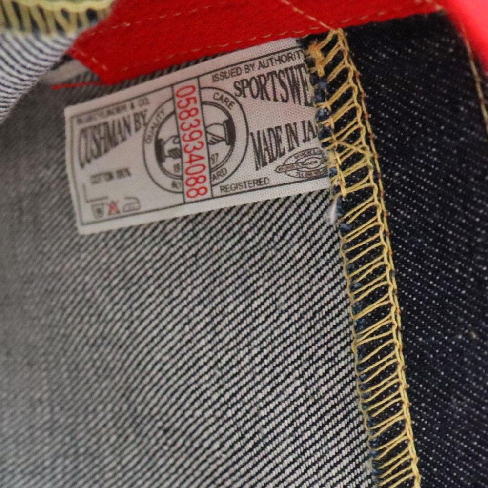 CUSHMAN クッシュマン 29372 13.5oz DENIM SHOULDER BAG デニム ショルダーバッグ