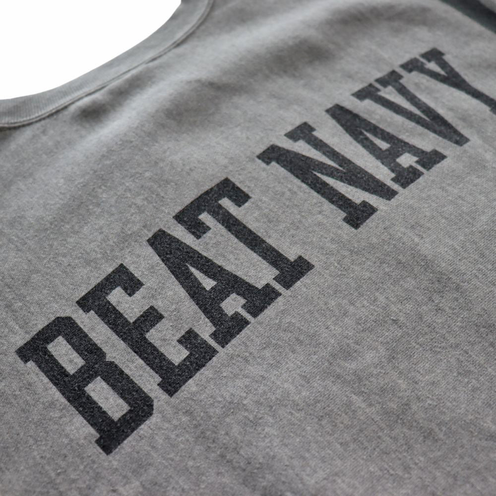 Buzz Rickson's BR69070 HORIZONTAL KNITTING SWEAT SHIRTS "GO ARMY BEAT NAVY"