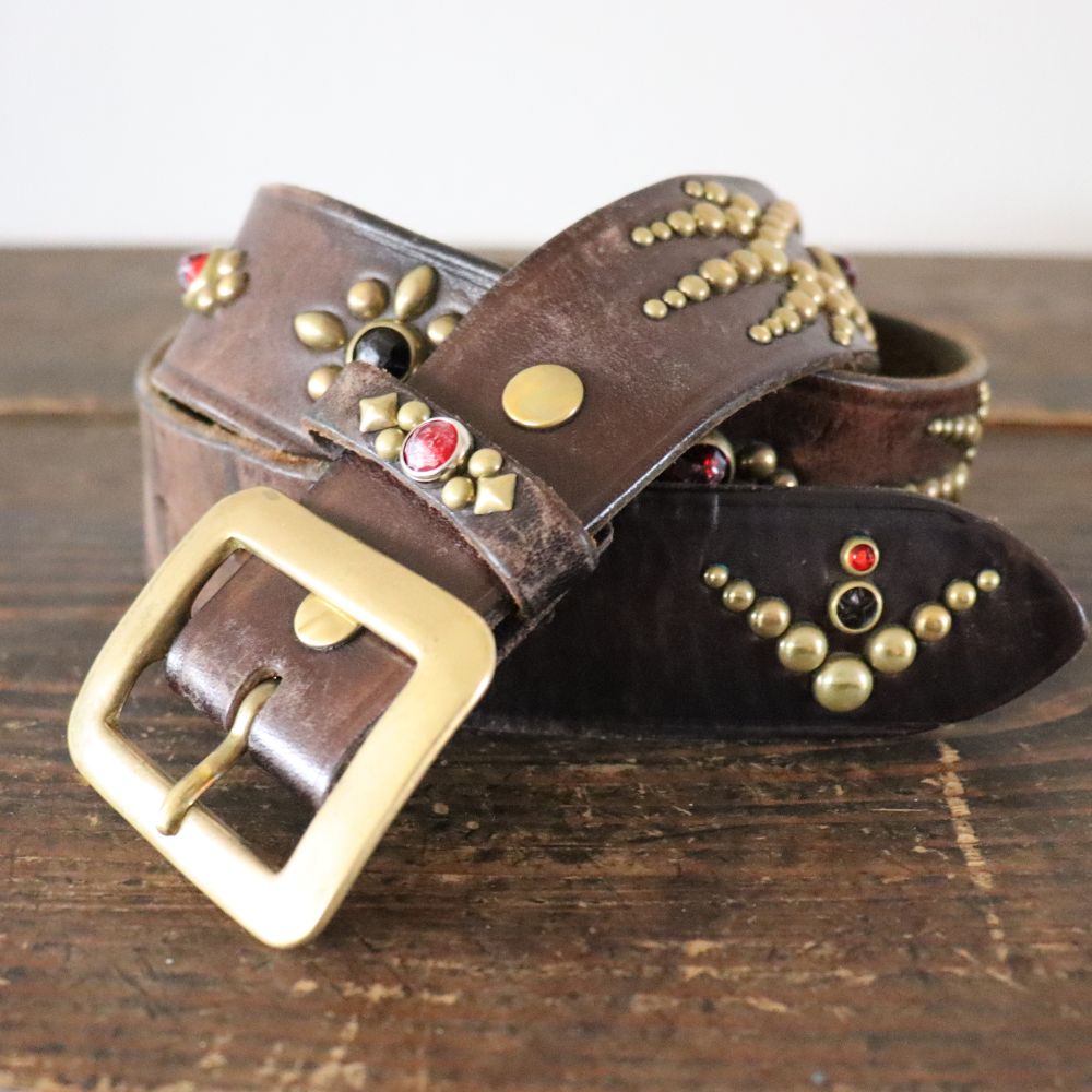 CUSHMAN クッシュマン 29180 40mm SINGLE PIN STUDS BELT シングルピンスタッズベルト