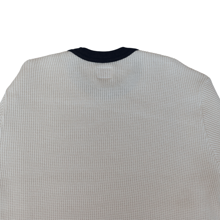 CUSHMAN クッシュマン 26392 BIG WAFFLE TWO TONE LONG TEE ビッグワッフル ツートンロングT アメカジ ワッフルT