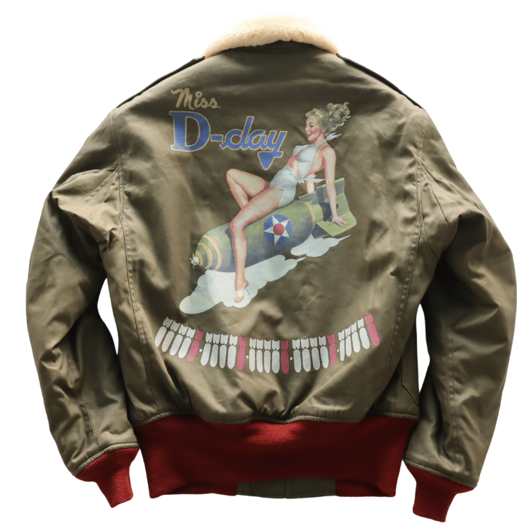 TOYS McCOY トイズマッコイ TMJ2528 TYPE B-10 TOYS McCOY MFG.CO. " Miss D-day " B-10 ジャケット ミリタリージャケット 赤リブ