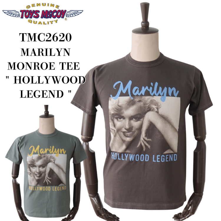 TOYS McCOY トイズマッコイ TMC2620 MARILYN MONROE TEE 