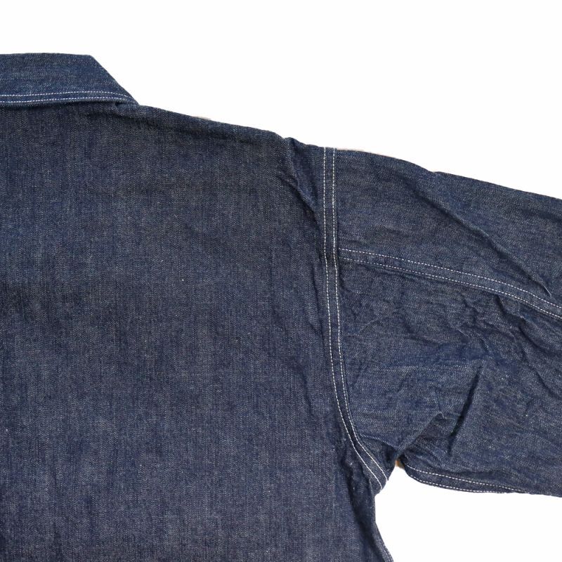 BUZZ RICKSONS バズリクソンズ BR15301 U.S. ARMY DENIM PULLOVER JACKET USアーミー デニム プルオーバー ジャケット コットン100% ブルーデニム 使用 アウター ジャケット ワークスタイル ミリタリー