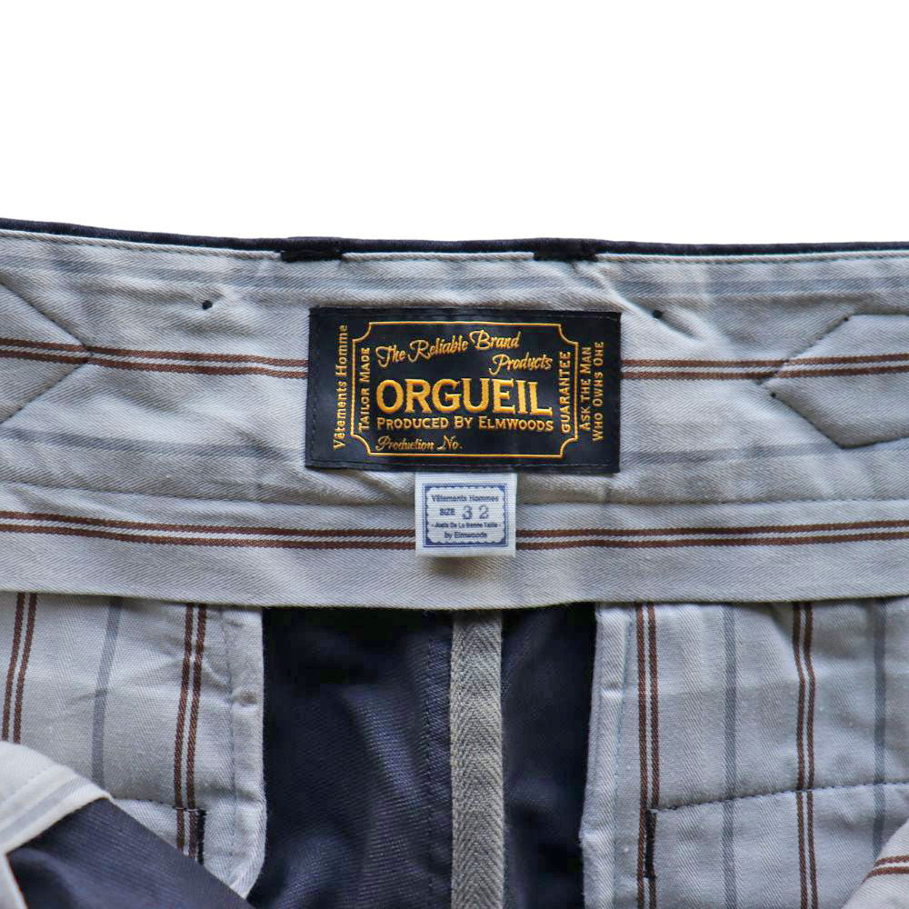 ORGUEIL オルゲイユ OR-1113 Moleskin Trousers モールスキン トラウザーズ
