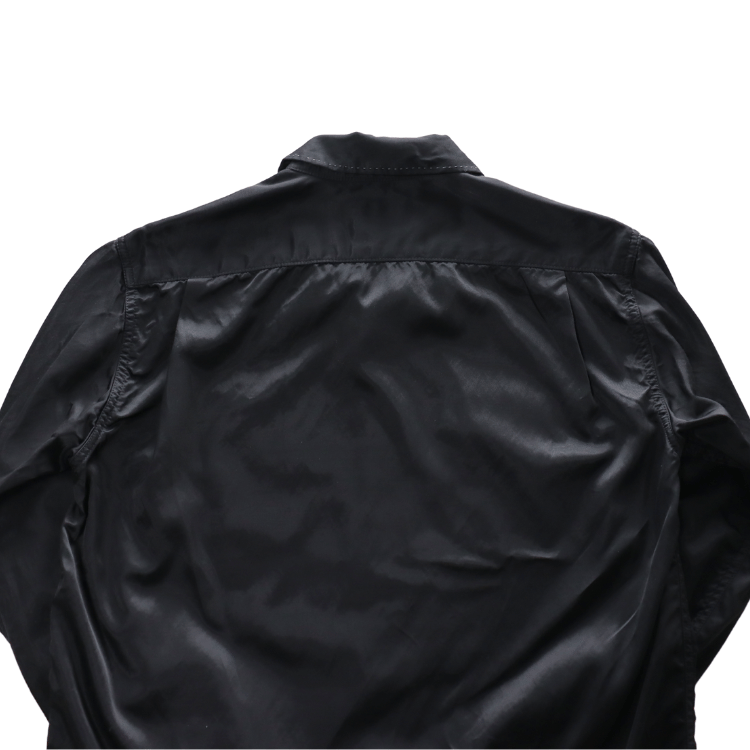 CUSHMAN 25490 R/C HAND STICH OPEN COLLAR SHIRTS Rayon cotton hand stitched open collar shirt long sleeve