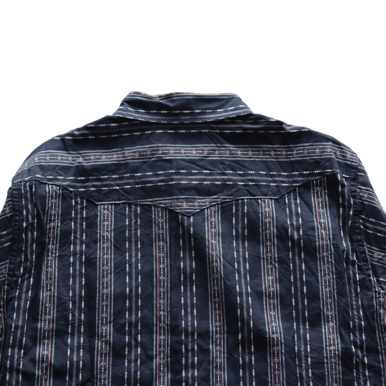 SUGAR CANE シュガーケーン SC29463 NATIVE AMERICAN DOBBY STRIPE L/S WESTERN SHIRT ネイティブアメリカドビーストライプ長袖ウエスタンシャツ