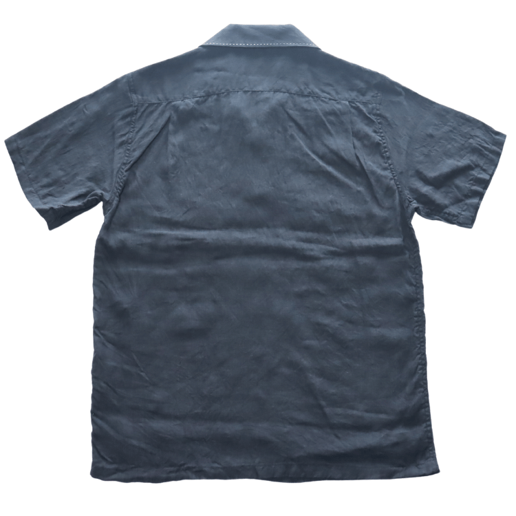 MATTSONS マットソンズ HAND STITTCH ZIP-UP PULL OVER SHIRTS 65461 ハンドステッチ ジップアッププルオーバーシャツ リネン100%