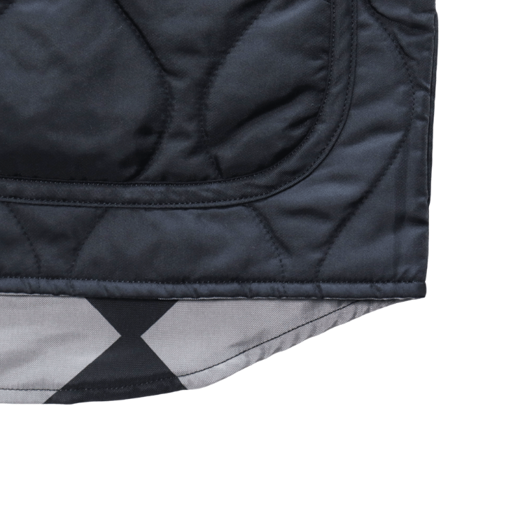 BUZZ RICKSON'S WILLIAM GIBSON COLLECTION BLACK LINE CREWMAN VEST (MOD.) REVERSIBLE (BR15811)
