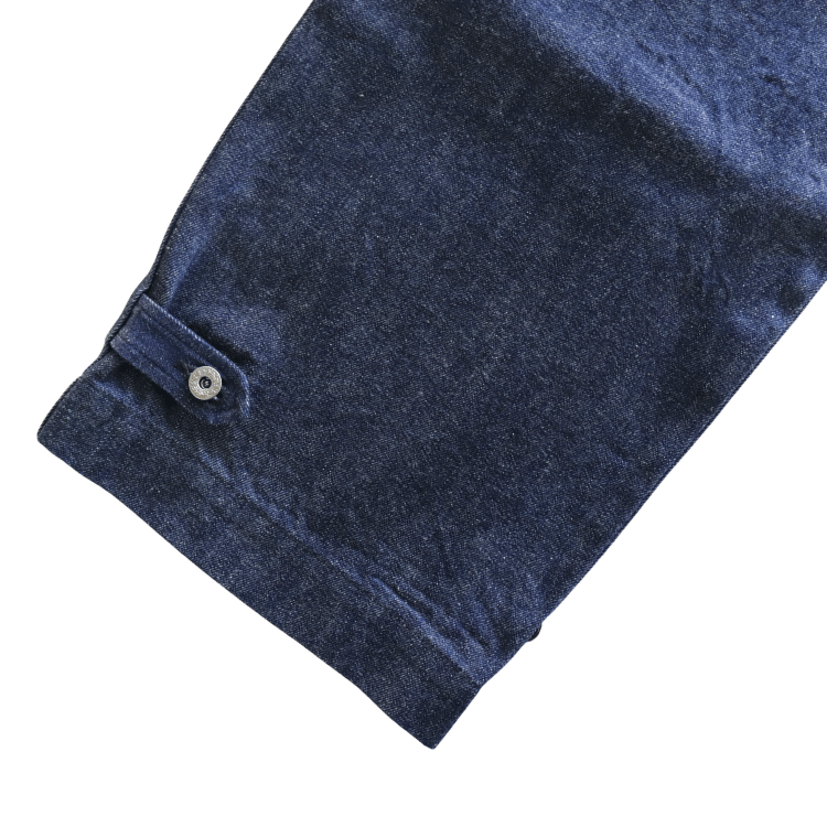 BUZZ RICKSON'S BR42596 TROUSERS, FIELD, Type M-1943 "DENIM CIVILIAN MODEL" denim civilian model army trousers