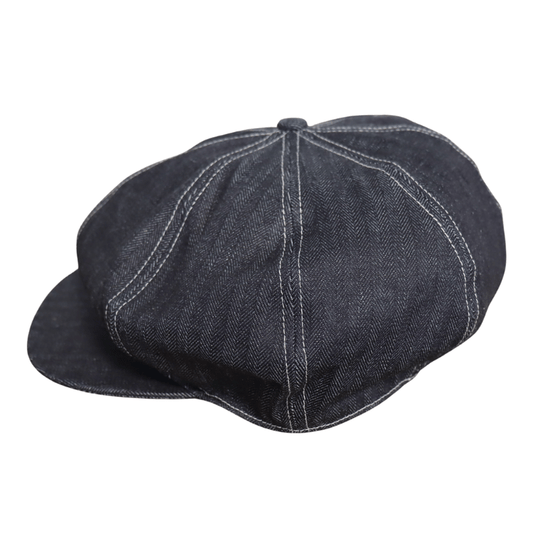 DAPPER'S ダッパーズ LOT1836 Classical Casquette TypeA クラシカルキャスケット 帽子 キャスケット ノンウォッシュ インディゴ デニム ブラックデニム クラシカル