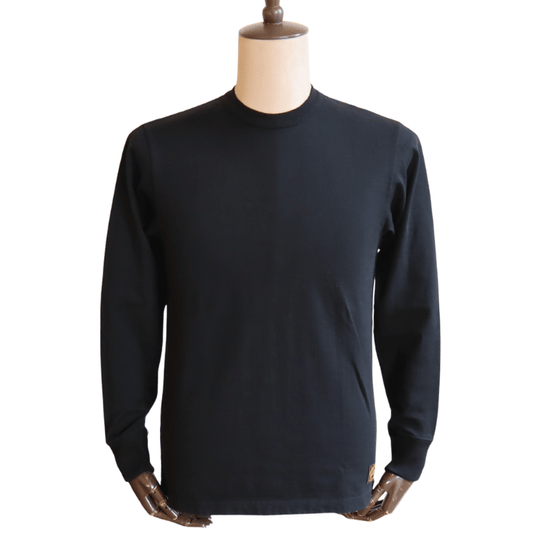 DELUXEWARE SDTL-00 PLAIN LONG SLEEVE SDTL Plain Heavy Durable Soft 100% Cotton Made in Japan