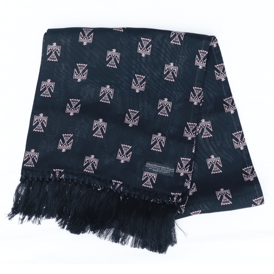 WEARMASTERS ウエアマスターズ WS026 Scarf Black Thunderbird スカーフ ブラック サンダーバード