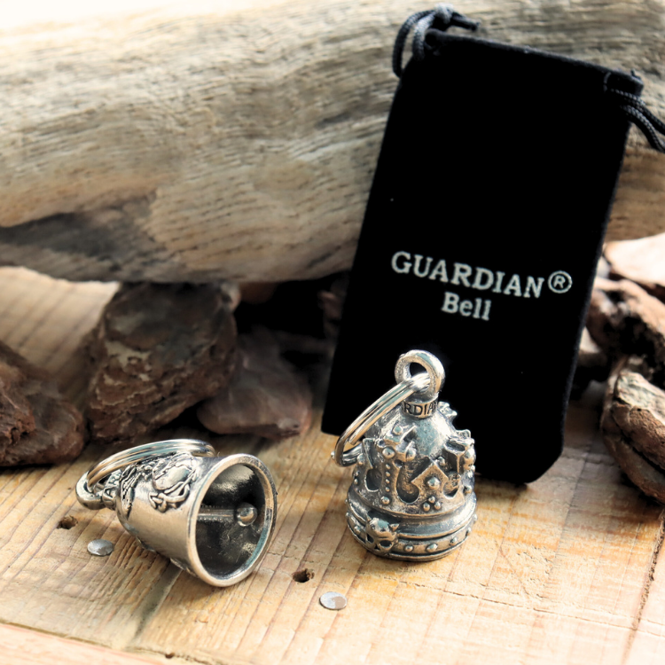 KC's GUARDIAN BELL Grim River Bulldog Crown Marine Route 66 Airborne Keychain, Amulet, Gift