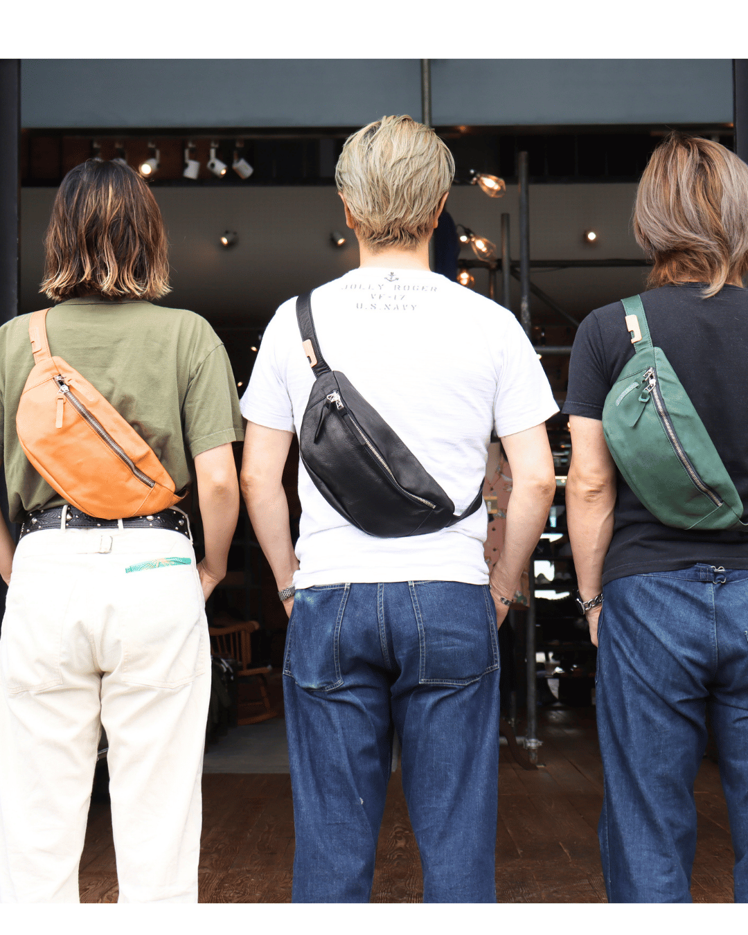 BUTLER VERNER SAILS バトラーバーナーセイルズ より デニムとの相性抜群なヒップバッグ！人気のDARK GREENが入荷しました♬ JA-2290-33 Horse Hip Bag