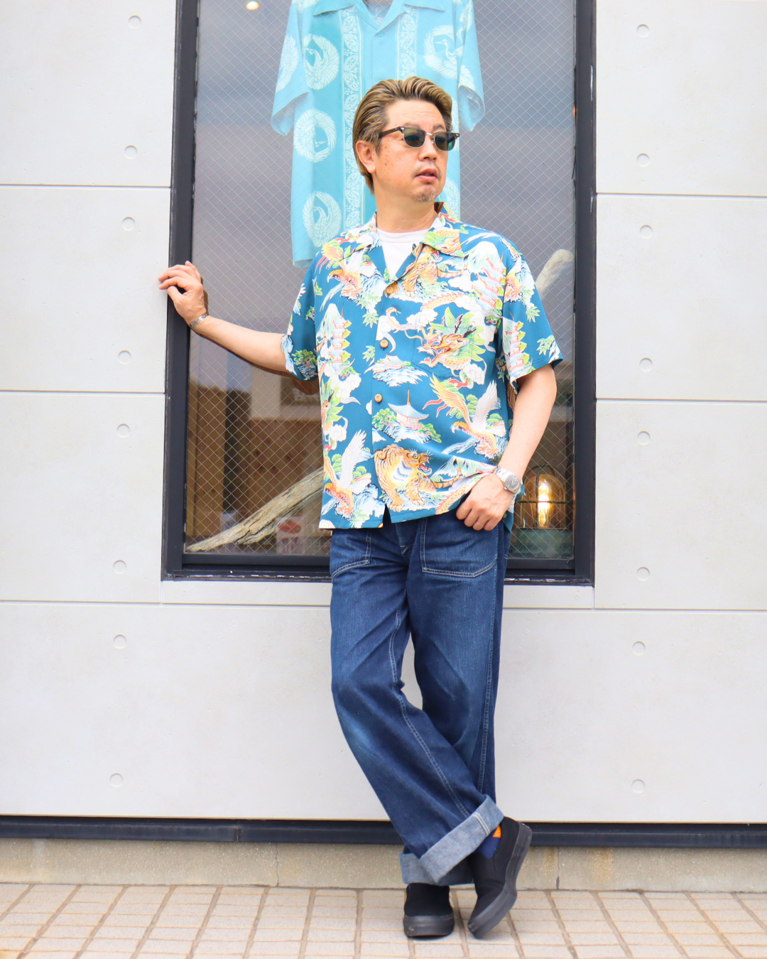 SUN SURF サンサーフ より 圧巻の和柄アロハ！鷲・虎・龍の迫力満点のアロハシャツが入荷しました♬ SS39743 SUN SURF SPECIAL EDITION “EAGLE, TIGER, DRAGON”