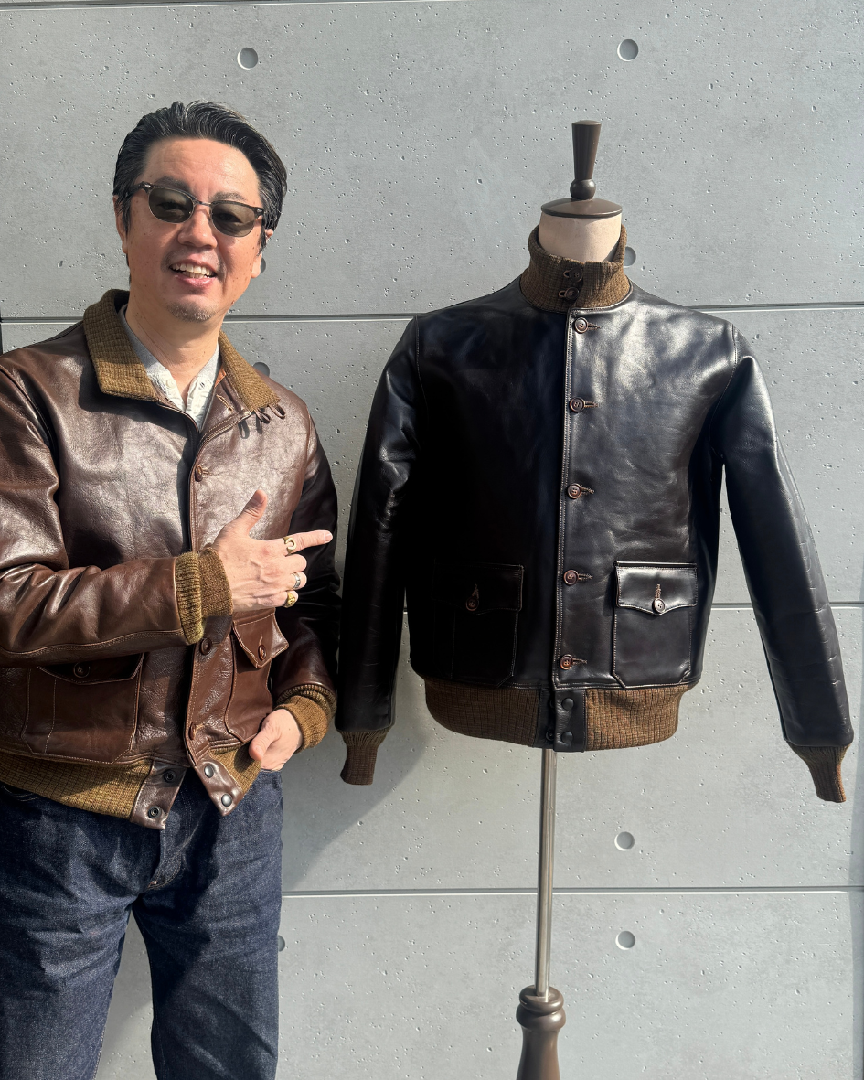 BUZZ RICKSON'S 　バズリクソンズ　より　ホースハイドを使用した全てのフライトジャケットの原型であるA-1をご紹介します！　BR80649 　Type A-1 “A.C. ORDER No.31-800P”