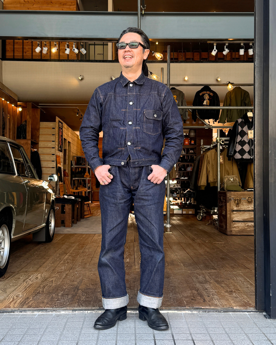 Good Old & Co 　グッドオールド　より　ヴィンテージデニムを忠実に再現した1922XXデニムセットアップをご紹介♬　　G1922XX-DB DENIM BLOUSE　　G1922XX-DWO DENIM WAIST OVERALLS