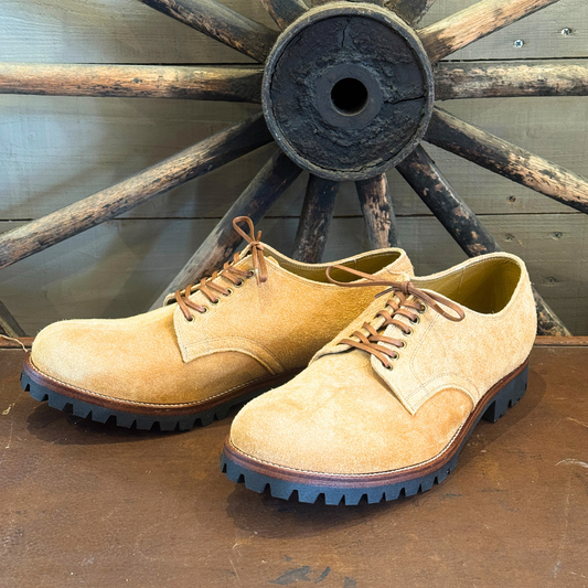 DALEE'S & CO 　ダリーズ　より　さりげなく主張する足元！　無骨さと品格を纏ったホースハイドスウェードを使用したスタックマンブーツ♬　STACKMAN.STK