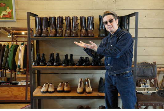 特別カラーの“The Pioneer”限定モデル！残りわずか！BILTBUCK 603SP Engineer Boots “The Pioneer” #24 Guidi Horsebutt