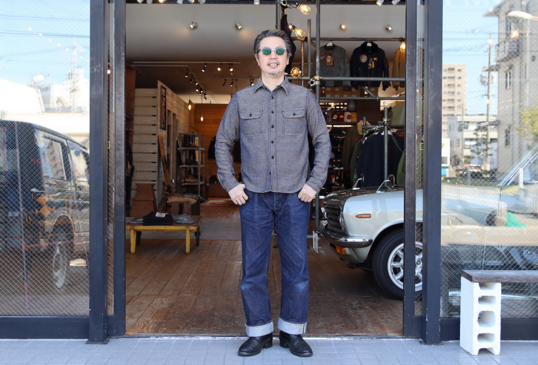 レイドジャパン　SEIZE DRYシャツ① Enjoy the character: Noragi Sashiko Work Shirt ♬ SAMURAI JEANS