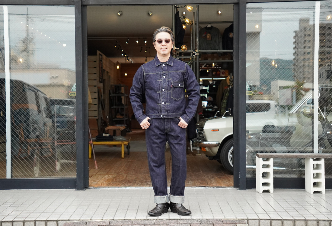 お待たせしました！JELADOの黒タグ1stモデルが待望の再入荷！セットアップでご紹介♬ JP94407ED Age of Longing Black Tag 407EXX Age of Longing Black tag 301EXX Denim Pants