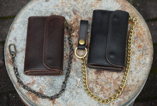 ART BROWN より、無骨な魅力が詰まったクロムエクセルミドルウォレット！VGW00086AB Middle Wallet Horween Chromexcel