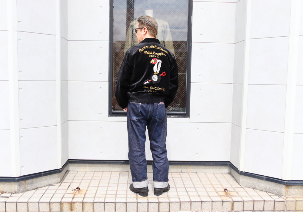 BUZZ RICKSON'S バズリクソンズ より 謎に包まれた一着！BUZZ RICKSON'S × 港商 SPECIAL EDITION 襟付きスカジャンが入荷しました♬ BR15917 SOUVENIR JACKET BUZZ RICKSON'S × KOSHO & CO. SPECIAL EDITION U.S.S. LEXINGTON CVA-16
