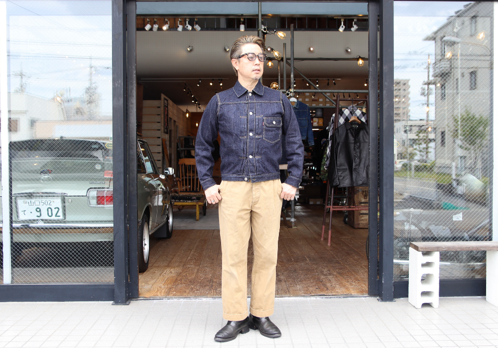 DELUXEWARE デラックスウエア  無骨でカッコいいGジャン　1stモデル！ DX4015　FIRST MODEL JACKETのご紹介♬