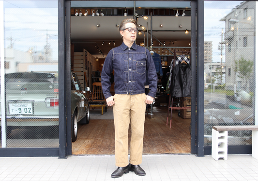 DELUXEWARE デラックスウエア  無骨でカッコいいGジャン　1stモデル！ DX4015　FIRST MODEL JACKETのご紹介♬