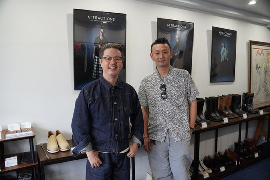 【コラム #02・前編】ATTRACTIONS 西崎さんのエンジニアブーツがファンを魅了し続ける理由。