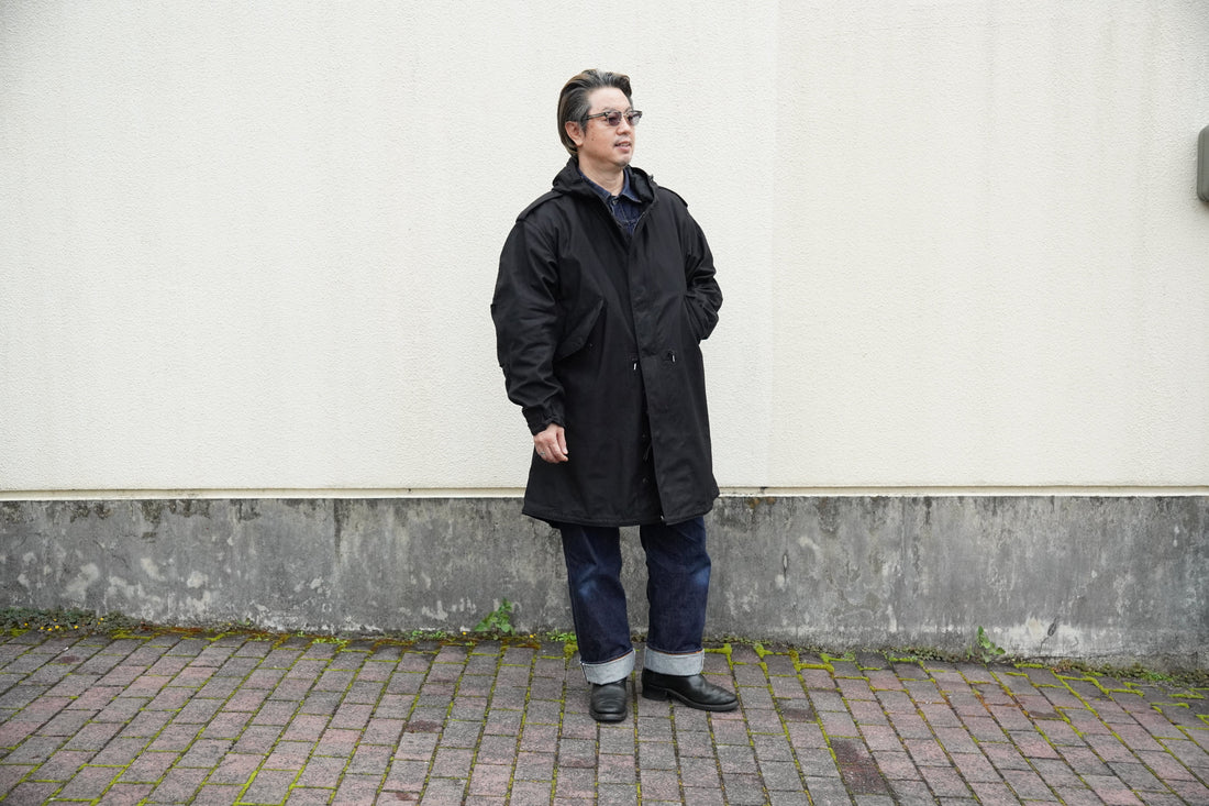 男心をくすぐる大人のブラックミリタリー！BUZZ RICKSON’S WILLIAM GIBSON COLLECTION BLACK M-51 PARKA