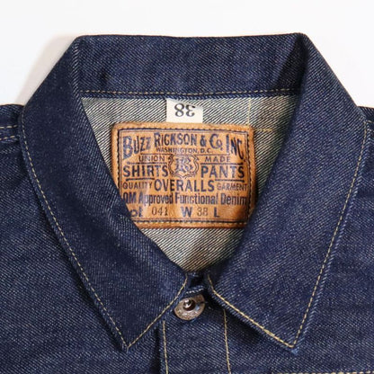 BUZZ RICKSON'S バズリクソンズ BR16041 WORLD WAR II DENIM BLOUSE 1st type ファーストモデル