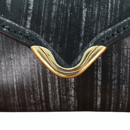 池之端銀革店 Cramp Cr-920 UKブライドル コンパクトウォレット ミニ財布