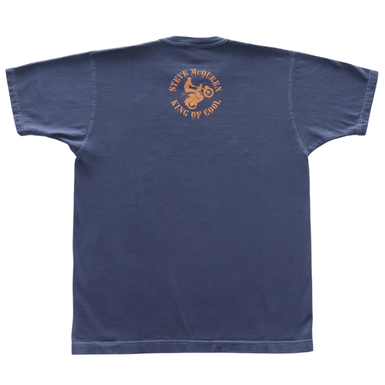 TOYS McCOY TMC2605 STEVE McQUEEN TEE "KING OF COOL-ER KING" Short Sleeve T-shirt Print T