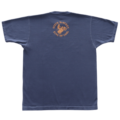 TOYS McCOY TMC2605 STEVE McQUEEN TEE "KING OF COOL-ER KING" Short Sleeve T-shirt Print T