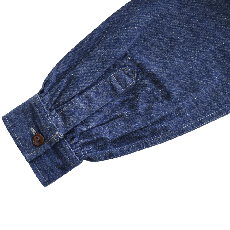 ORGUEIL OR-5127 Shawl Collar Denim Work Shirt - Classic Shirt, 1930s Style, Shawl Collar Shirt, Denim Shirt, Work Shirt