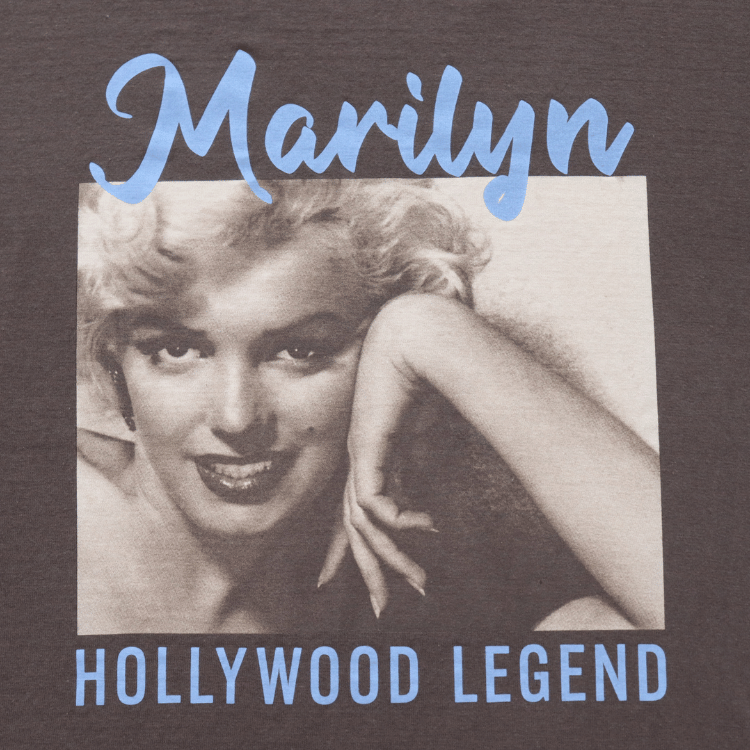 TOYS McCOY TMC2620 MARILYN MONROE TEE " HOLLYWOOD LEGEND " Marilyn Monroe T-shirt Short-sleeved T-shirt Print T-shirt Anniversary