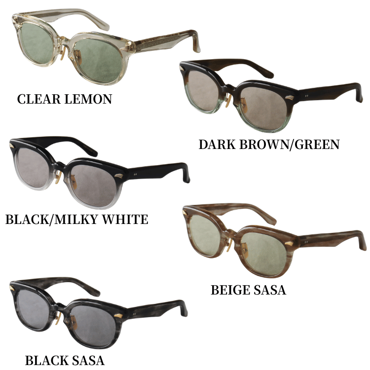 DAPPER'S ダッパーズ LOT.1847 GROOVER Wname Eyewear Type APOLLO グルーバー ダブルネーム アイウエア タイプアポロ サングラス UV加工 反射防止コート付き高級レンズ アクセサリー グッズ 熟練職人 ハンドメイド