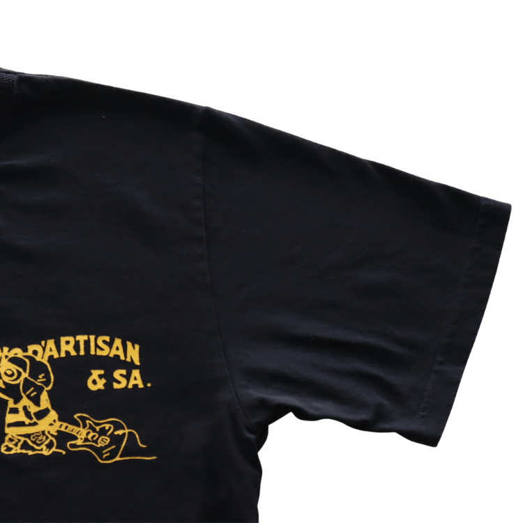 STUDIO D'ARTISAN 8212B USA Cotton Print T-Shirt, Men's Short Sleeve T-Shirt, American Casual Style, US Cotton Body, Dalci Pig Parody Series
