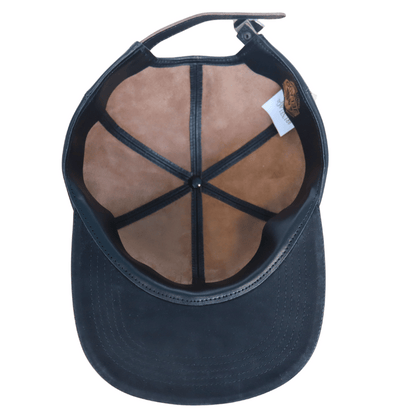 JELADO ジェラード AB12750 JELADO×BRUNEL＆Co.HATMAKERS B.B.CAP ブルーネルハットメイカーズ 茶芯ホースハイドレザーベースボールキャップ