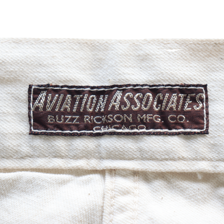 BUZZ RICKSON'S BR42635 TROUSERS, WORKING, WHITE TWILL Army Trousers, Denim Trousers, Work Pants, Military