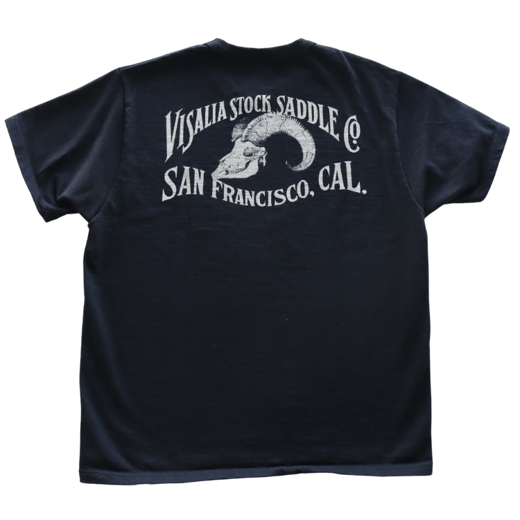 DELUXEWARE デラックスウエア DXTS-2601 SADDLE サドル プリントTシャツ 半袖Tシャツ 最高強度Tシャツ 最高品質 DXTシリーズ ヘビーウエイト 純国産品