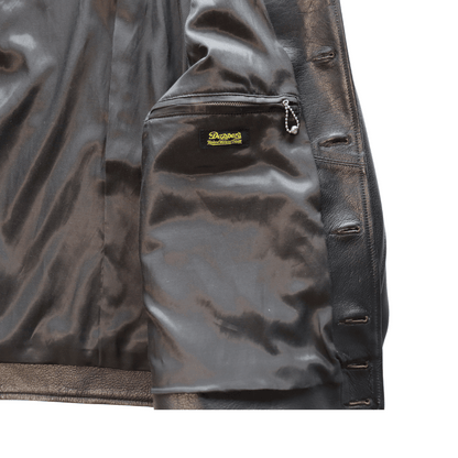 DAPPER'S ダッパーズ 1743 30’s Style A-1 Type Goatskin Leather Jacket 30年代スタイル ゴートスキンレザージャケット