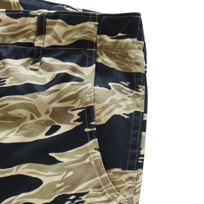 BUZZ RICKSON'S BR42502 GOLD TIGER STRIPE TROUSERS SHORT LENGTH Cargo Pants Camouflage Tiger Camo