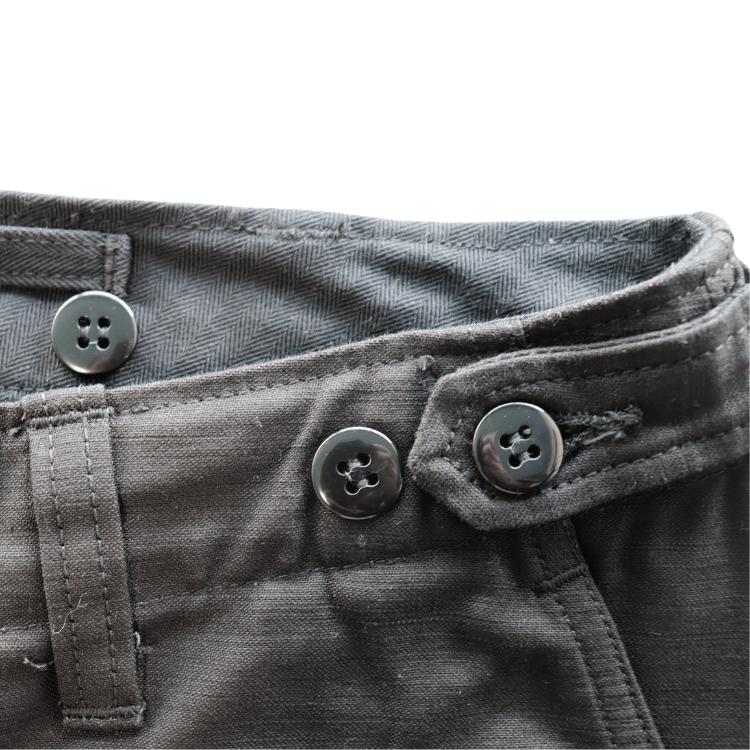 BUZZ RICKSON'S バズリクソンズ BR42593 WILLIAM GIBSON COLLECTION BLACK M-1943 ウィリアムギブソンコレクション M-1943トラウザーズ