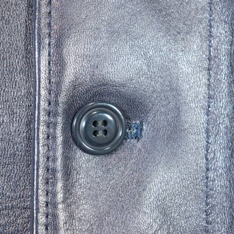 Y'2 LEATHER ワイツーレザー IN-1 INDIGO HORSE N-1 LININGCOLLAR MOUTON ALPACA & WOOL typeN-1 インディゴホース ムートン