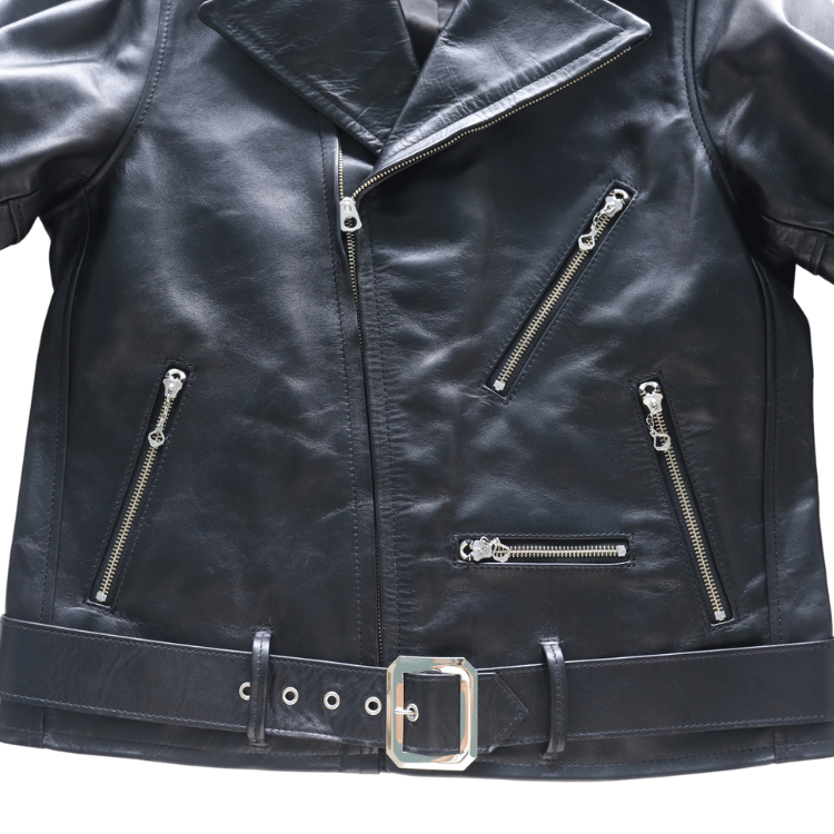 Bilt Buck ビルトバック by ATTRACTIONS  Lot.574 Horsehide Johnson Riders Jacket  ホースハイド ジョンソン ライダース ジャケット ダブルライダースジャケット